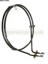 SIEMENS HB55M650B FAN OVEN ELEMENT 2400W [BRACKET WITH HOLES] - HIGH QUALITY REPLACEMENT PART