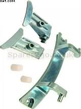 CANDY C2125-47 DOOR HINGE-148MM LONG - MOUNTING HOLES
136MM APART - PIVOT CENTRES
25MM FROM CASTING