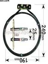 PHILIPS MAJOR APP/WHIRLPOOL AKB849 CIRCULAR FAN OVEN ELEMENT - 2.6 KW