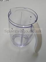 KENWOOD FP480 LIQUIDISER GOBLET ONLY 1L - ACRYLIC - WHITE TRIM