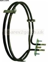 WHIRLPOOL-SEE PHILIPS/WPOOL ACM865GR FAN OVEN ELEMENT - 2000W - HIGH QUALITY PART