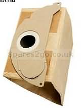 KARCHER WD2 PAPER DUST BAGS X5 - HIGH QUALITY REPLACEMENT ITEM