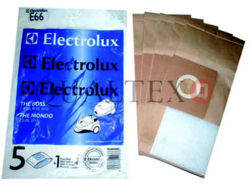 ELECTROLUX Z4110 PAPER BAGS E66