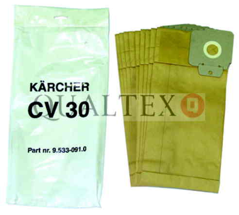 KARCHER CV30 PAPER BAGS